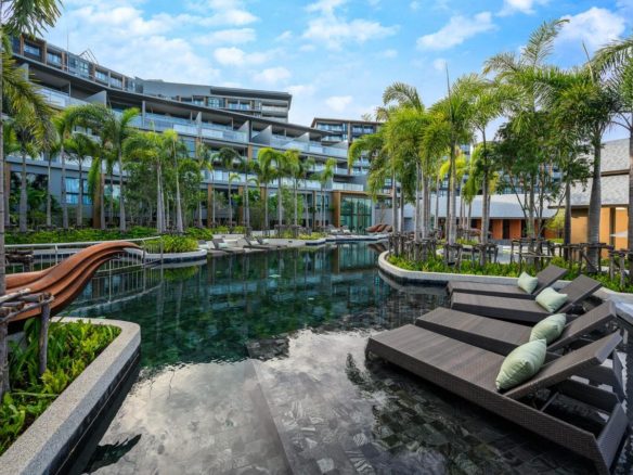 Spacious 2 Bedroom Pool-View Condominium near Surin Beach