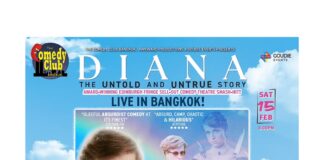 Comedy Club Bangkok – Diana: The Untold, and Untrue Story Poster for Diana: The Untold and Untrue Story at Comedy Club Bangkok on 15 February