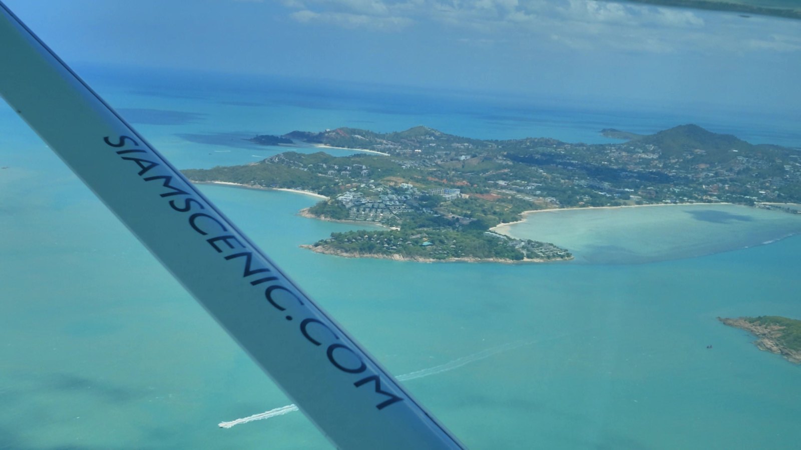 On the approach into Koh Samui