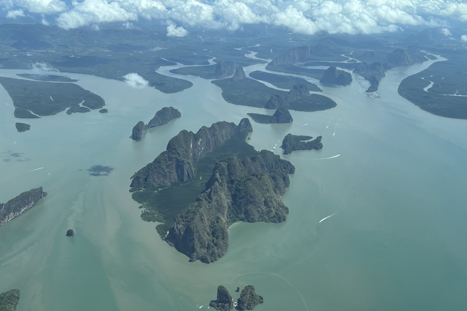 Phang Nga Bay, on the Andaman coast between Phuket and Krabi